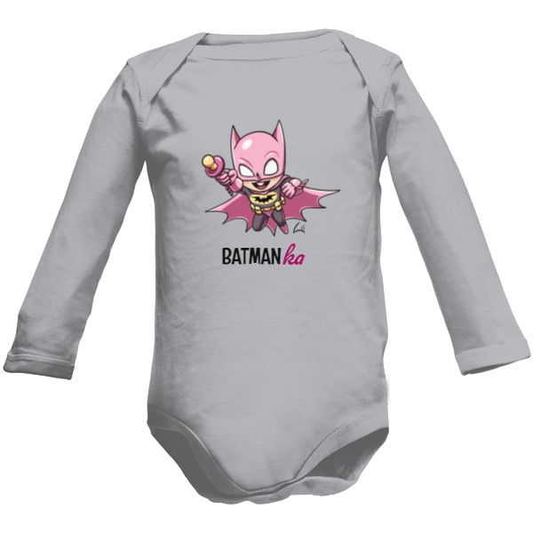 Dětské body Long  s potiskem Batmanka