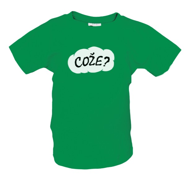 Tričko s potiskem COŽE?