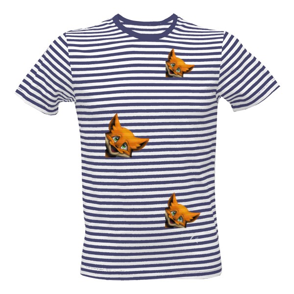 Tričko s potiskem Lišky