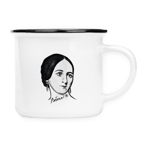 Keramikáček s potiskem Němcová