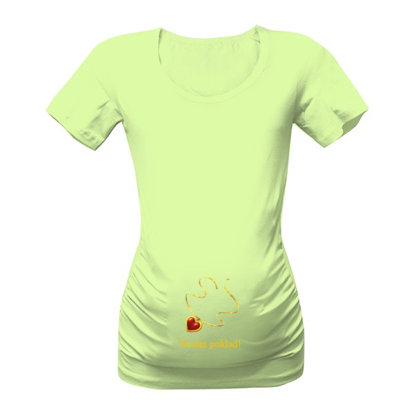 Tričko s potiskem Nosím poklad