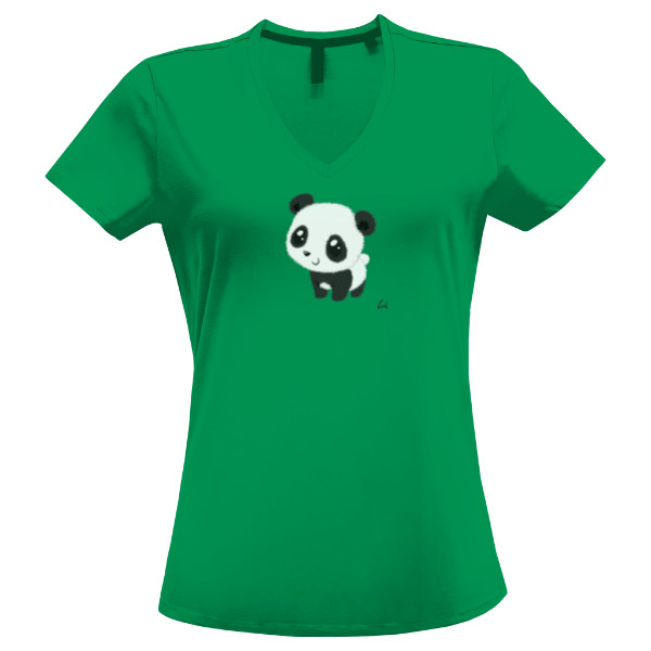 Tričko s potiskem Panda