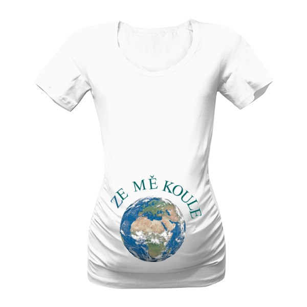 Tričko s potiskem Ze mě koule II